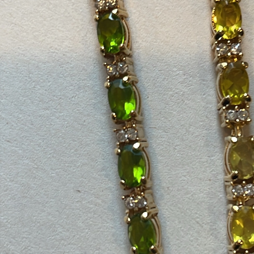 VTG Avon Lot of 6 Tennis Bracelets Multi-Color Gemstone Crystal Rhinestone 9”L - Picture 8 of 8